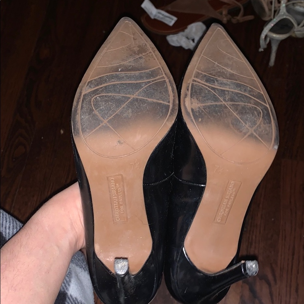 Matte Pointed Heels - Picture 3 of 3